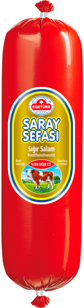 Egetürk Saray Sefasi Rindfleischwurst -Saray Sefasi Sigir Salam 500g