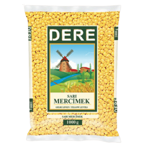 Dere Gelbe Linsen Sari Mercimek 1Kg