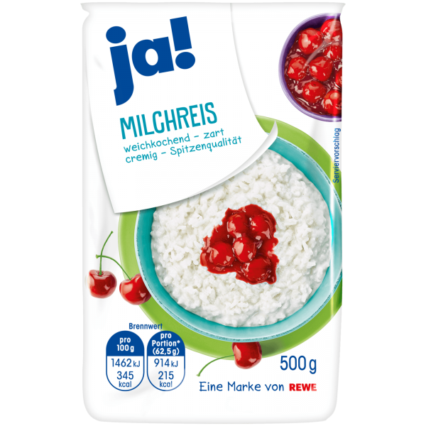 Ja! Milchreis 500g