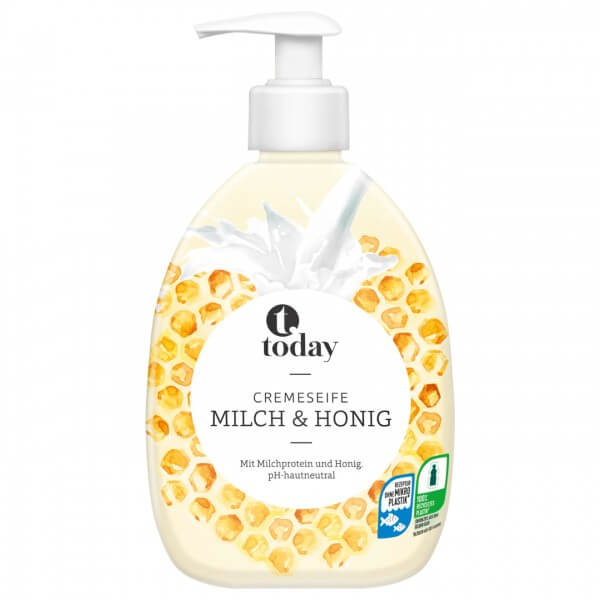 Today Cremeseife Milch & Honig 500ml